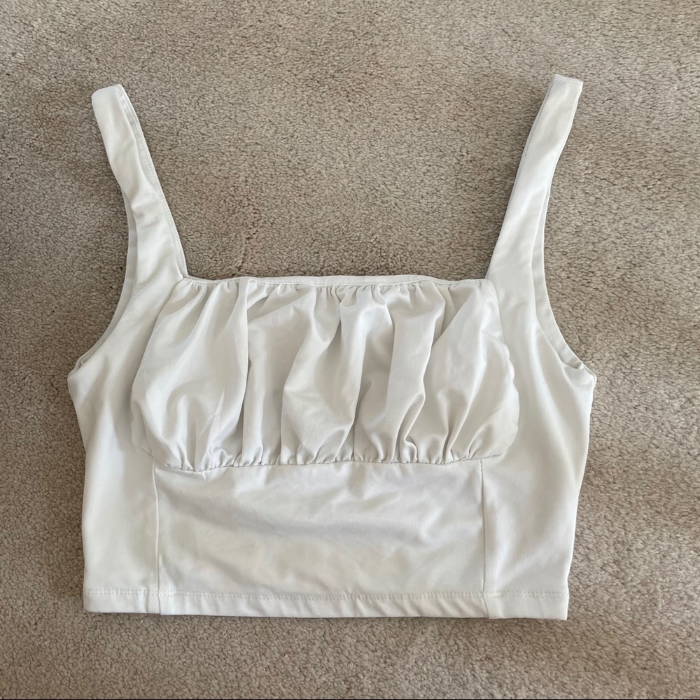 shein ruffle tank